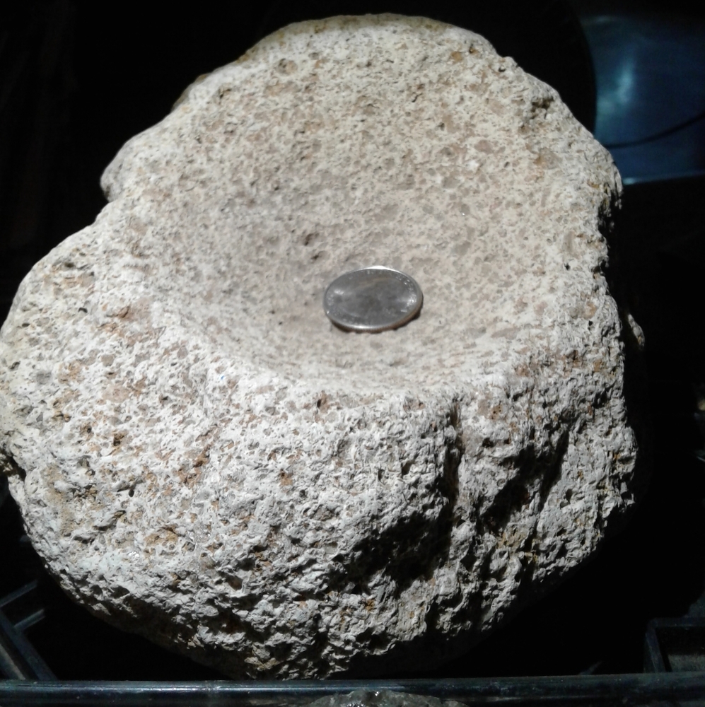 *San luis obispo* Chumash Indian Grinding Mortar.